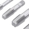 5 Piece NPT Pipe Tap Set, Carbon Steel Threading Plumbing