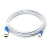 CSL-Computer Micro HDMI Cable | 5 m | White/Blue |