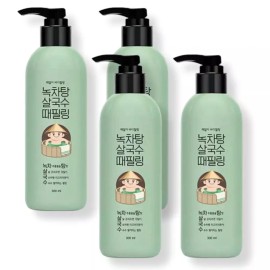 Lackbeer 라끄베르 녹차탕 살국수 때밀이 바디필링, 300ml, 4개 Lacvert Green Tea Toner Body Filling, 300ml, 4ea