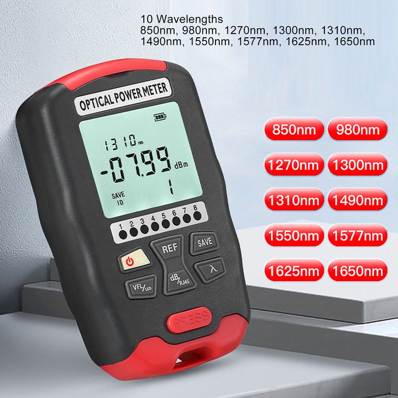 Optical Fiber Power Meter 3 in 1 Optical Power Tester