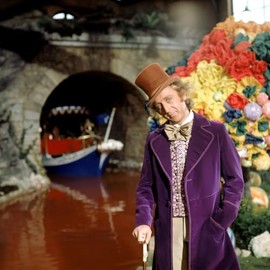 ART.COM Wall Photo Willy Wonka And The Chocolate Factory, Gene Wilder, 1971, 16" x 16"
