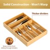 Umilife Kitchen Drawer Organizer, 12 Inch Silverware Utensil Tray Holder,