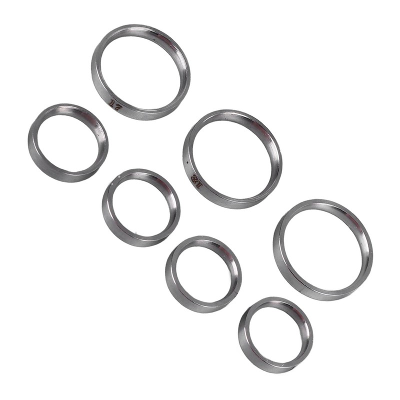 Ring Sizer Measuring Tool Portable Exquisite Polishing Stainless Steel Finger