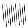 PACKOVE 100pcs Eyeliner Brushes Plastic Handle and Nylon Bristles Disposable