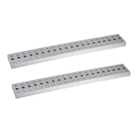 Mytee Products 2 Pack 39-3/8" x 5-1/2" x 1-3/4" Bolt-On Aluminum Fuel Tank Step Fits Freightliner, Replaces A22-57757-100