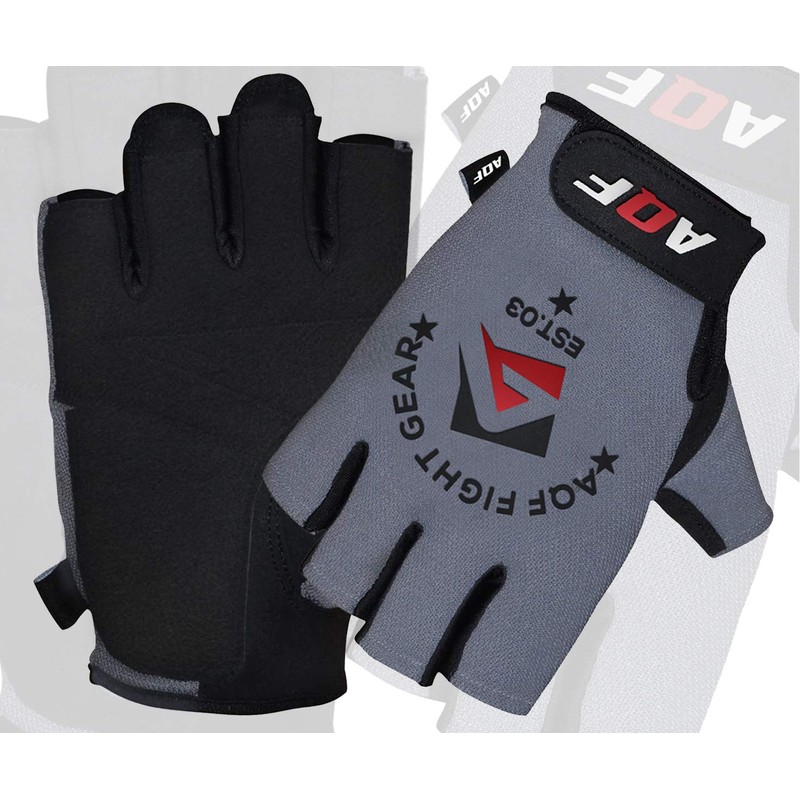 AQF Weight Lifting Gloves Training Fitness Exercise Gym Workout Gloves