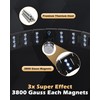 Jeracol Magnetic Bracelet for Men – 3X Ultra Strength Titanium