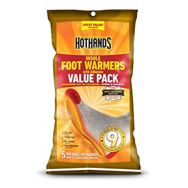 HeatMax HotHands Insole Foot Warmers 4 Pack (8 Total) with Adhesive -