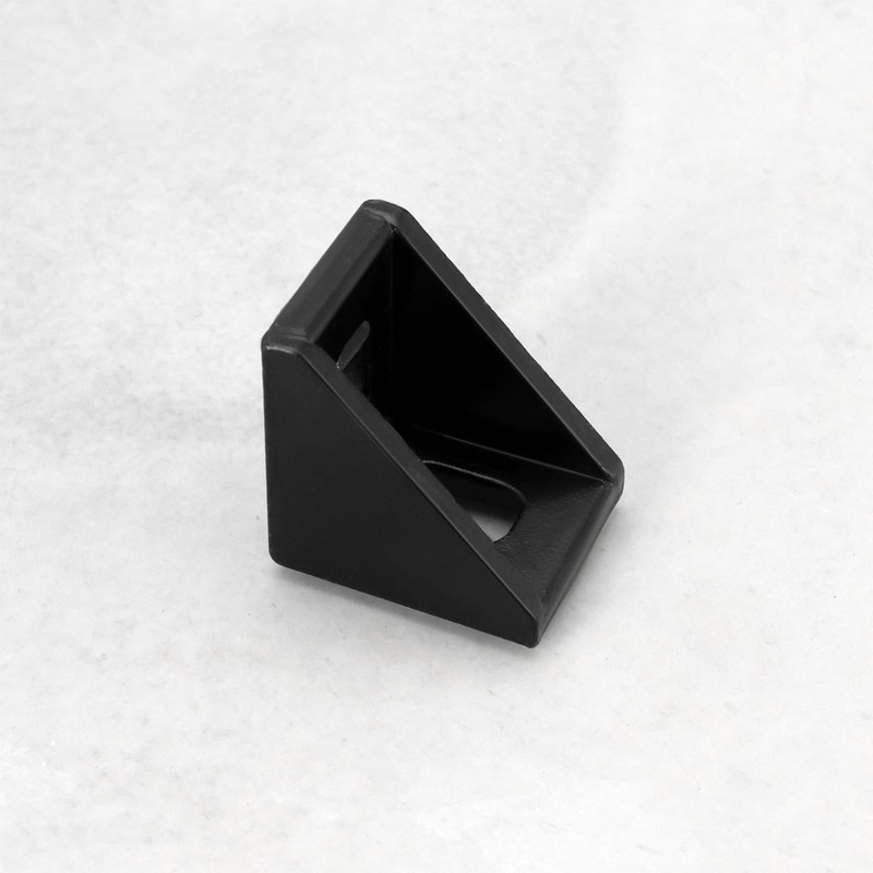 LT Easiyl 25pcs Extruded Aluminum Profile Black Aluminum Profile Corner