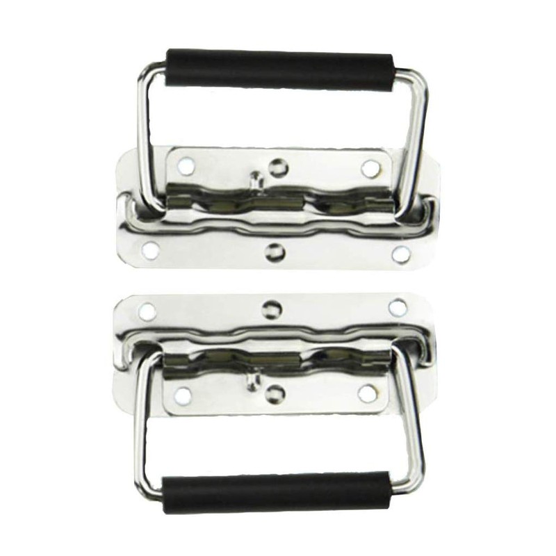 iPobie Set of 2 Folding Handle Stainless Steel Box Handle