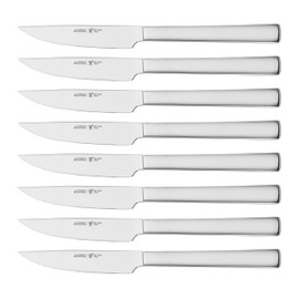 HENCKELS 8-pc Polished Stainless Steel Serrated Steak Knife Set
