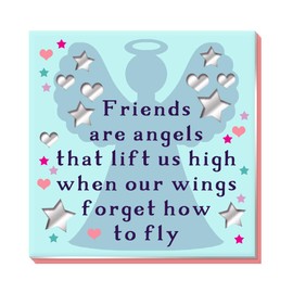More Than Words Magnet - Friends Are Angels