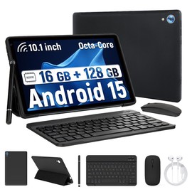 AEEZO 10.1'' Android 14 Tablets HD Touchscreen Octa-Core 10+128GB WIFI Bluetooth