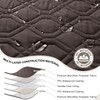 VANSOFY Extra Large Reclining Sectional Couch Covers, Waterproof 5-Piece Sofa