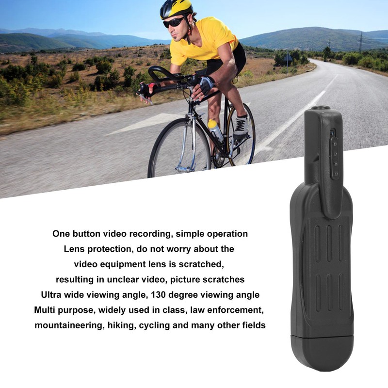 T189 Mini Wearable Camera HD 1080P Body Pen Camera Back