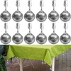 12 Pack Tablecloth Weights, Stabilizing Tablecloth, Clip Weights on Tablecloth