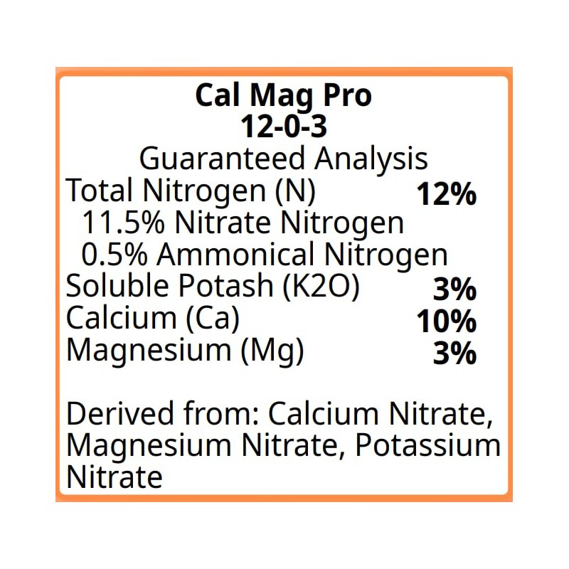 CalMag Pro Hydroponic and Soil Nutrient Fertilizer for Plants Calcium