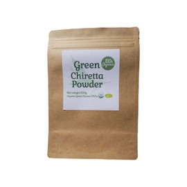 100%オーガニック センシンレンパウダー(Green Chiretta/Andrographis Powder) 100g ブーニンバ 穿心蓮 ファータライジョン アンドログラフィス アーユルヴェーダ (100g)