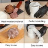 QEDBOJE 2 Pieces Meat Net Roll Roast Net Roasting Net