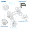 Alise 4 inch Heavy Duty Flip Latch Gate Latches, Safety