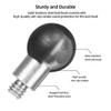 FANAUE Aluminum 17mm Ball Head Adapter with 1/4 inch Thread,