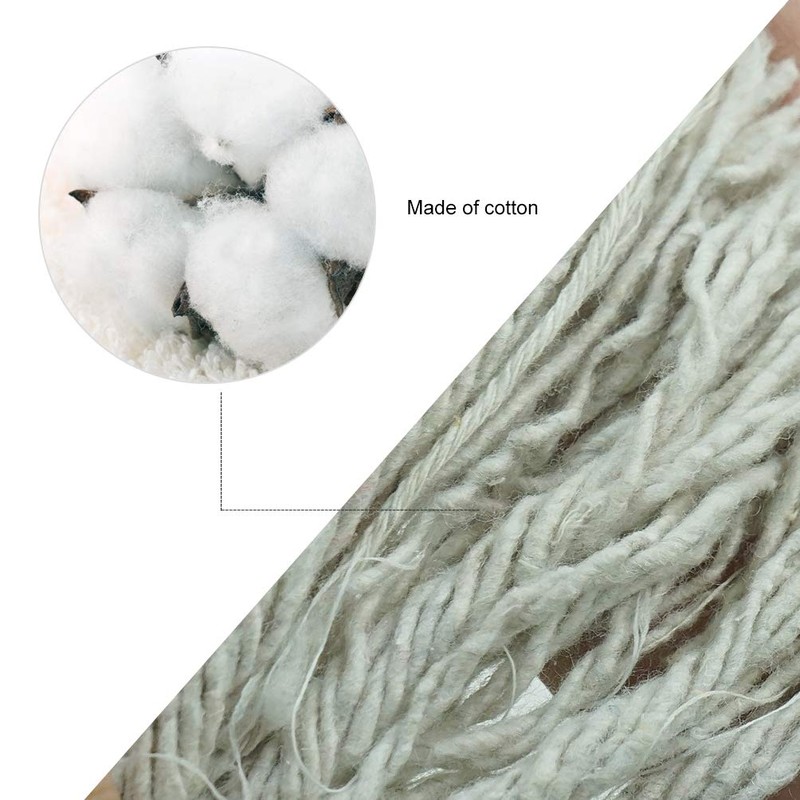 Aoneky Braided Cotton Rope (5/8 inch x 50 ft)