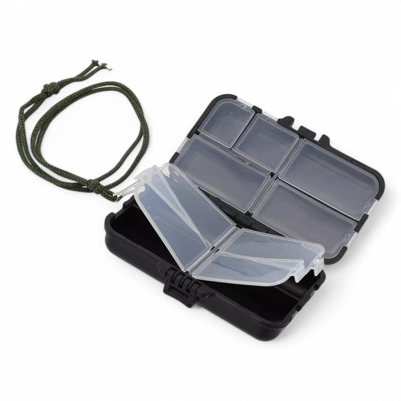 FISHIN ADDICT Compact Terminal Tackle Fishing Storage Box Waterproof Tackle