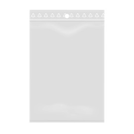 100 x Clear Resealable Zippered Bags for Food Products Jewellery Accessories Size 8 x 12 cm