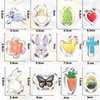 Easter cookie cutters, set of 12, stainless steel cookie cutters,