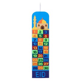 Mecctuck Ramadan Calendar, Ramadan Decoration, Ramadan Calendar for Filling, 2024 Ramadan Calendar, Wall Calendar 30-Day Calendar with Pockets, Eid Mubarak Advent Calendar for Children, Ramadan Gifts