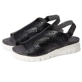 David Tate Women's Moda Flat Sandal, Black, 5.5