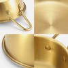 Stainless Steel Picnic Bowl Camping Tableware Multifunctional Bowl with Hanging