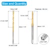 sourcing map Tap and Drill Bit Set, 1pcs M2 x