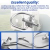 Hugexpen HVAC Tools, Locking Cap Key for Refrigerant Safety Caps,