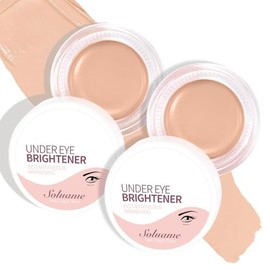 Under Eye Brightener Concealer for Dark Circles Creates a Natural, Flawless Makeup Suitable for Multiple Skin Tones Skin-friendly and Waterproof Ideal for Concealers & Correctors 10g*2pcs 2#