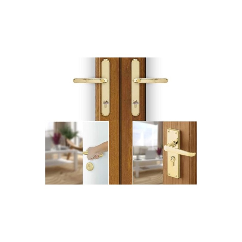 Brass 45/55 Euro Cylinder Door Barrel Lock with Anti-Bump and