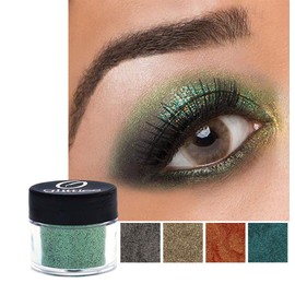 GLITTIES - Honeydew Jewel - Cosmetic Grade Fine (.008") Loose Glitter Powder Safe for Skin! Perfect for Makeup, Body Tattoos, Face, Hair, Lips, Soap, Lotion, Nail Art - (30 Gram Jar)