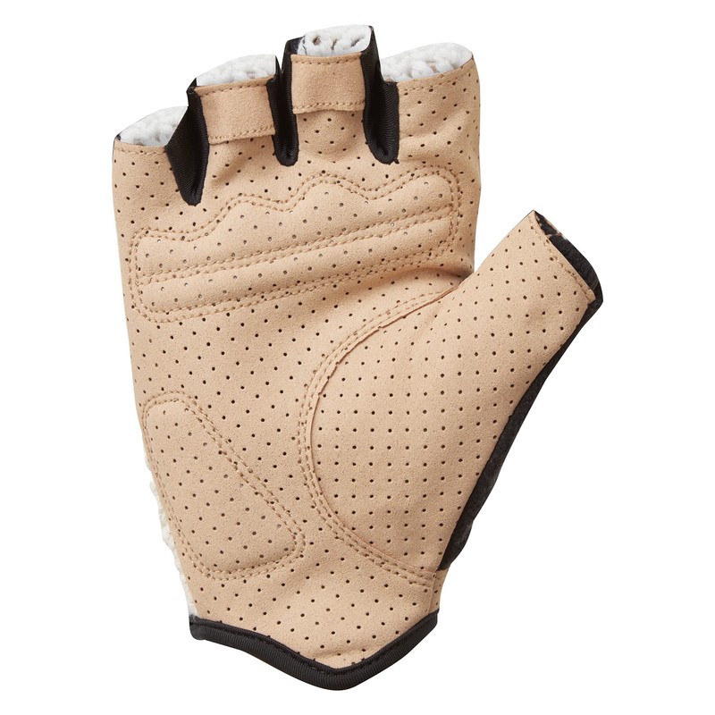Altura Crochet Mitts - Cream/Tan - L