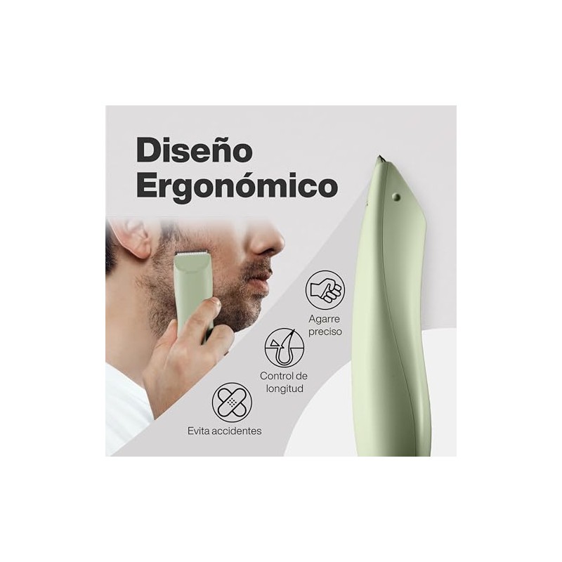 ZOMA | Rasuradora Eléctrica Hombre Corporal Íntima - Verde