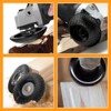 3-Pack Wood Carving Disc 4.5 Inch Wood Shaping Wheel Titanium