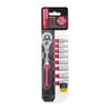 Takagi HSS-1 Socket Wrench Set with Holder, 0.25 inches (6.35