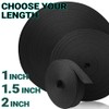 TECEUM 1 Inch Webbing – Black – 10 Yards –