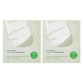 Ingredient Editor Deep Collagen Cica Tea Tree Soothing Mask 4 sheets x 2 / 성분에디터 딥 콜라겐 시카 티트리 수딩 마스크 4매입 x 2개
