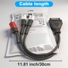 3-in-1 OBD2 Diagnostic Adapter Compatible with Yamaha Kline Euro5 Motorcycle