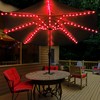 Patio Umbrella String Lights with 16 Color Changing and 12