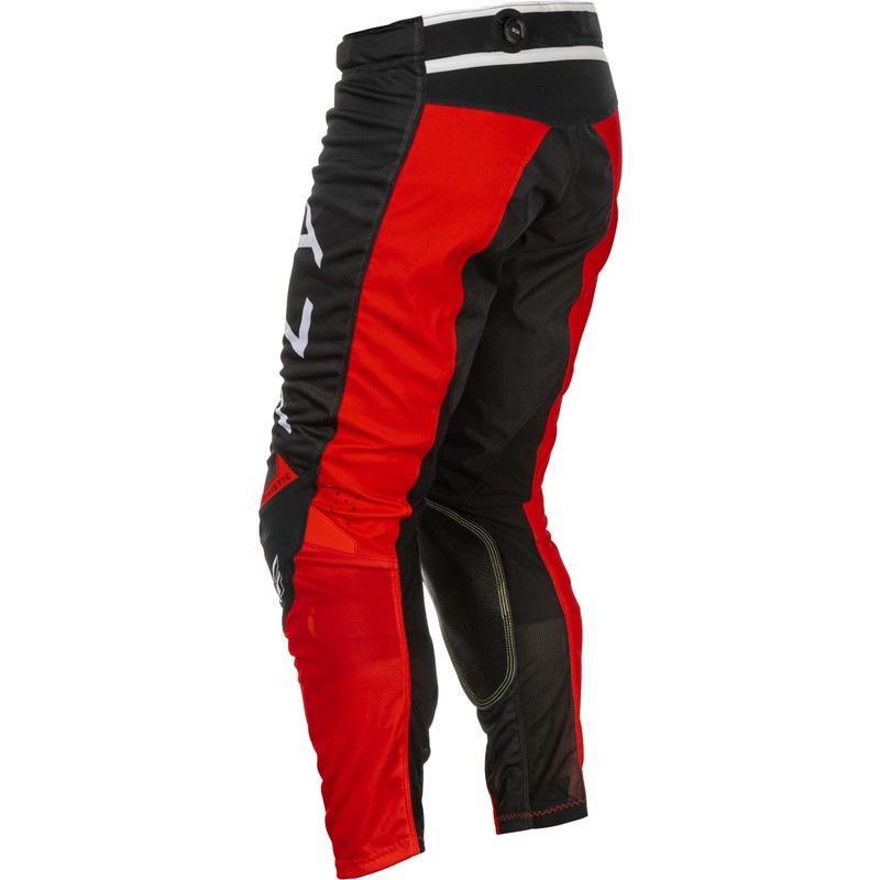 Fly Racing Kinetic Mesh Center Pants (Black/White/Red, US 34)