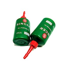 2 Singer All Purpose Sewing Machine Oil, 7.6 Fluid Ounces Total, S1209. Compatible with use on All Sewing Machines and Related Equipment +
