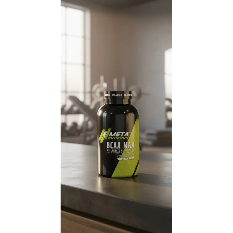 Aminoacidos Bcaa Meta Nutrition Bcaa Max 180 Tabletas Sabor Sin