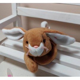 Ty Beanie Baby Easter Bunny #2 BUYERS CHOICE New w/Tag Protector Orchard Hopper - Ears