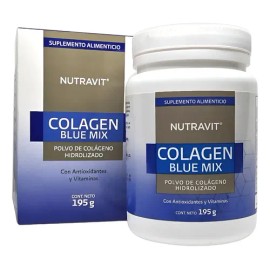Colágeno Hidrolizado En Polvo Nutravit, Suplemento Natural Uva                                                                                        
